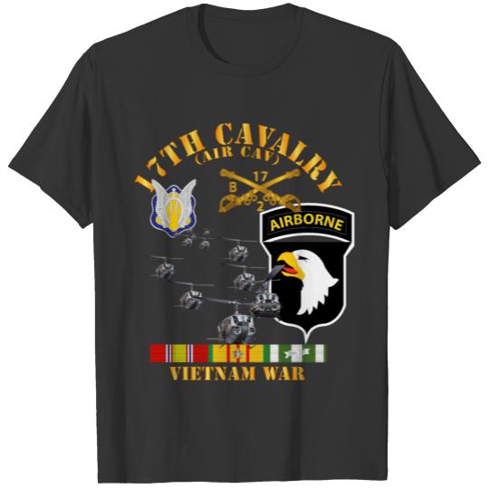 Army Bravo Troop 2nd Sqn 17th Cav 101st A Div VN T-shirt