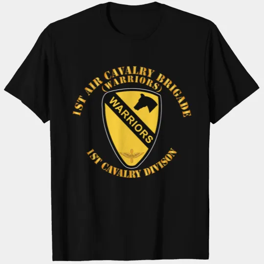Army 1st Air Cavalry Bde Warriors 1st Cav Division T Shirts