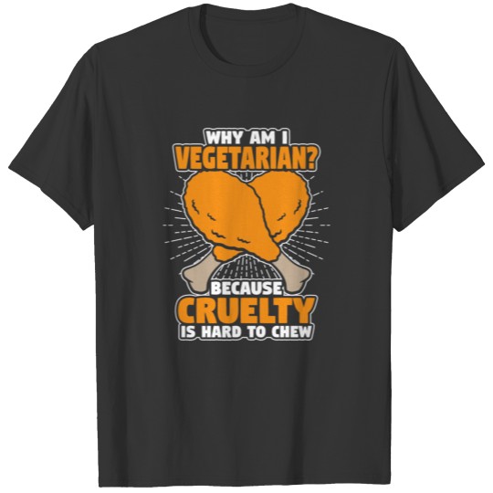 Vegetarian meatless organic T-shirt