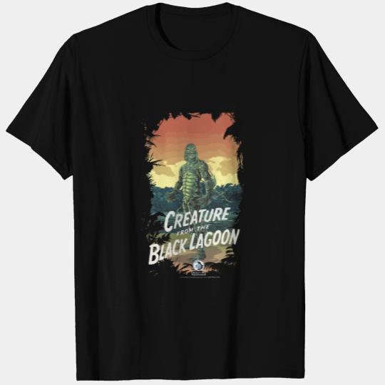 Universal Monsters Creature From The Black Lagoon T Shirts