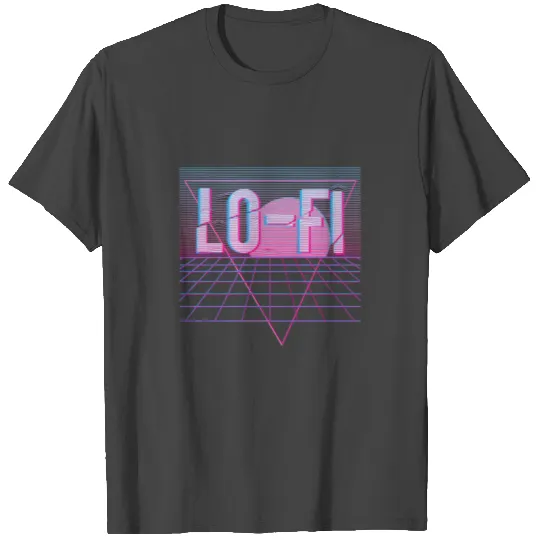 Lofi Hip Hop Retro Synthwave Outrun Vaporwave Gift T Shirts