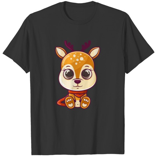 Baby Rudolph with the red nose reindeer reindeer T Shirts