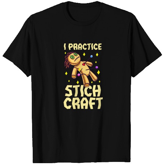 I Practice Stitch Craft T Shirts