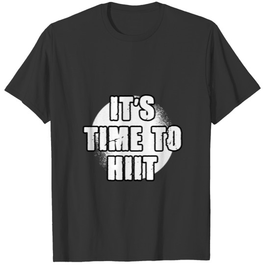 Hiit Workout Sprint HIIT Exercises Training Plan T-shirt