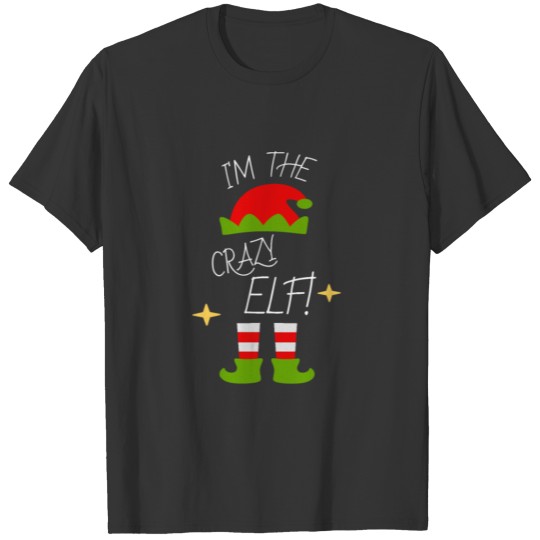 Elf Christmas Family Design T-shirt
