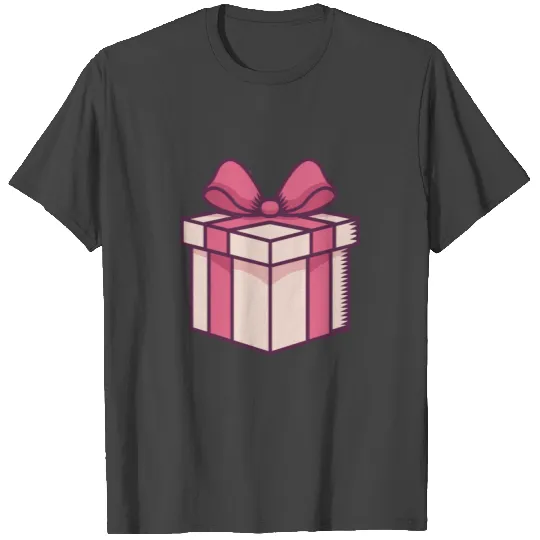Pink Gift Box T Shirts