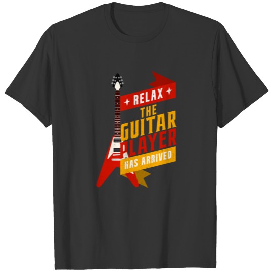 Vintage Music Relax Guitar Player String Instrumen T-shirt