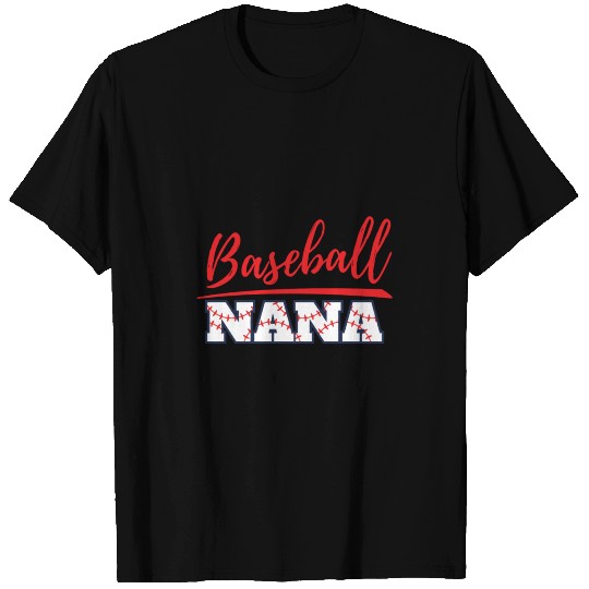 Baseball Inspired Nana Grandma T Shirts