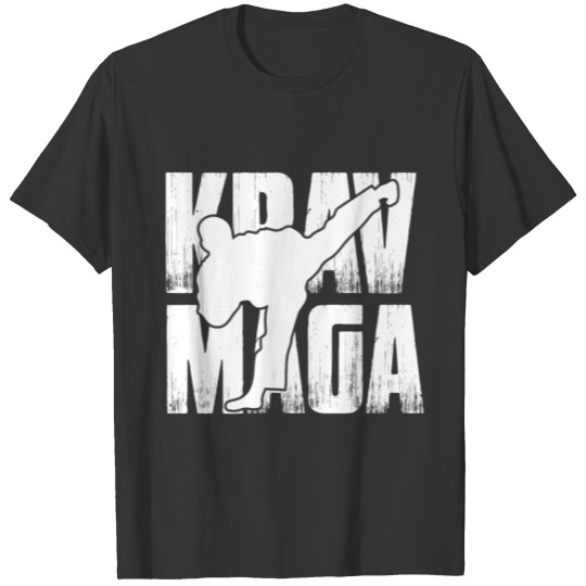 Krav Maga Vintage Training Kickboxing Gym T Shirts