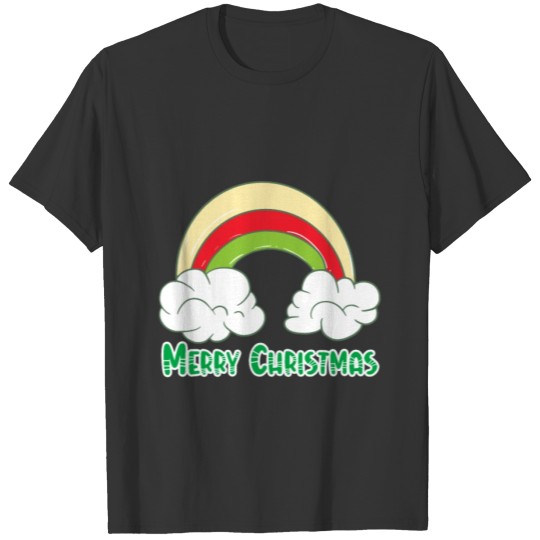 Merry Christmas - Rainbow Gift for Her, Him, Kids T Shirts