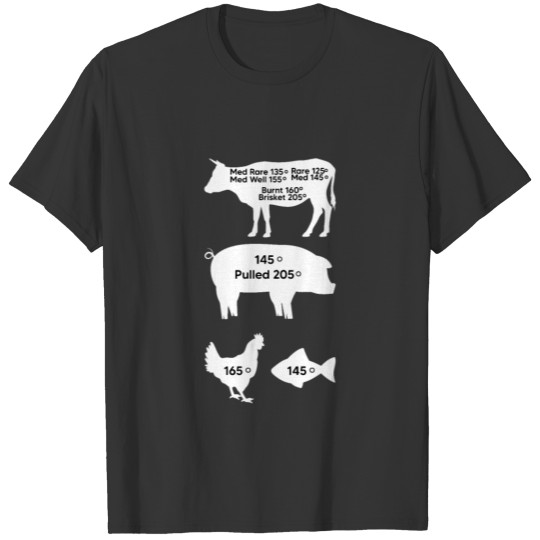 Pitmaster Gift Meat Smoker for BBQ LOVER T-shirt