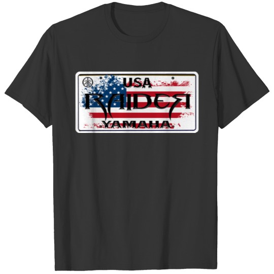 Raider USA Plates T Shirts