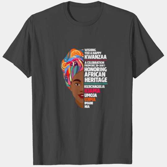 Wishing You A Happy Kwanzaa T Shirts