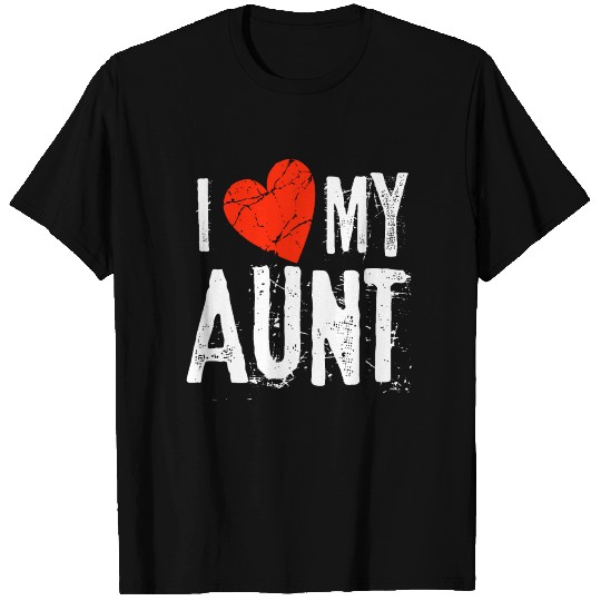 I Love My Aunt T Shirts