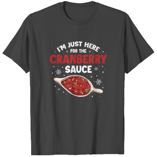 Cranberry Sauce Funny Christmas Gift T Shirts