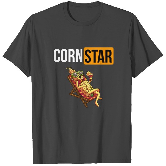 Corn Star Lustiger Maisbauer Pornostar Maisernte T Shirts