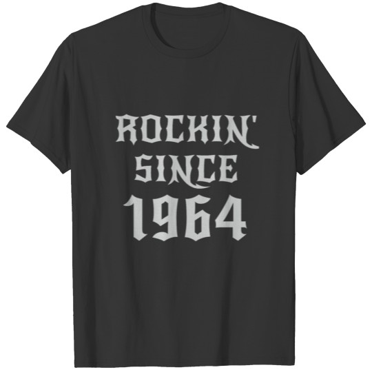 56 Year Old Classic Rock 1964 56th Birthday Gifts T Shirts