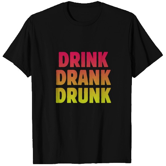 Hard Drinker Drink Drank Drunk Adulting Hardcore D T Shirts