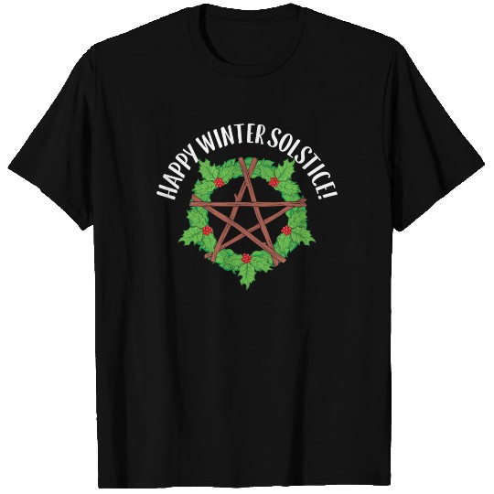 Pagan Yule Celebration Happy Winter Solstice T Shirts
