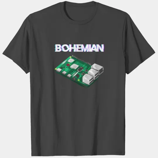 Funny Bohemian Raspberry Developer Coding Nerd Pi T Shirts