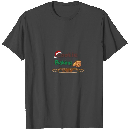 Cookie BAKING Crew, christmas gift T Shirts