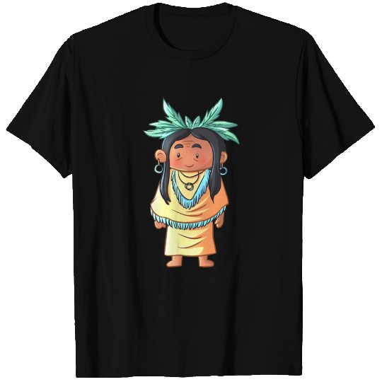 Pocahontas Cheif T Shirts