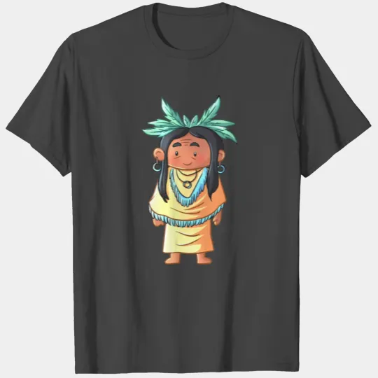 Pocahontas Cheif T Shirts