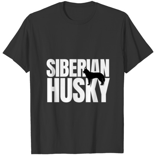 Siberian Husky Breed Lover White T Shirts