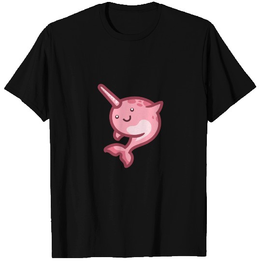 Pink Narwhal T Shirts