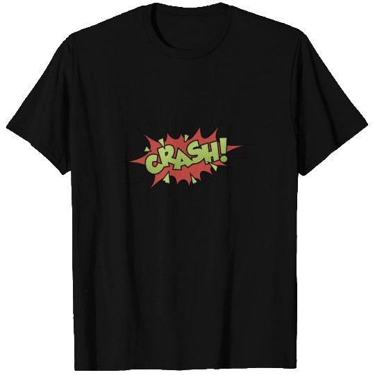 CRASH Comic Superhero Cartoon Gift T Shirts