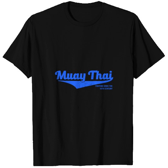 Distressed Muay Thai Kickboxing MMA BJJ Thailand T Shirts