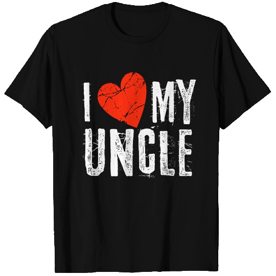 I Love My Uncle T Shirts