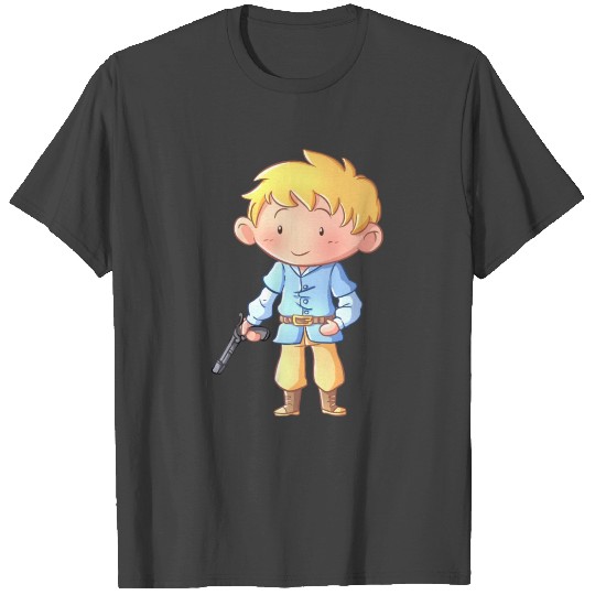 Pocahontas John With Gun T Shirts