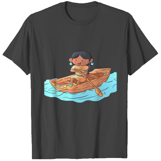 Pocahontas Pocahontas Canoe T Shirts
