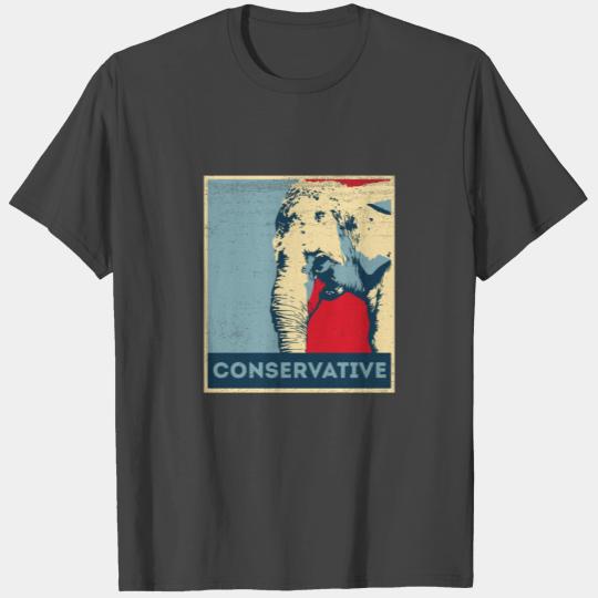 Pro Conservative Politics Matching Slogan Picture T Shirts