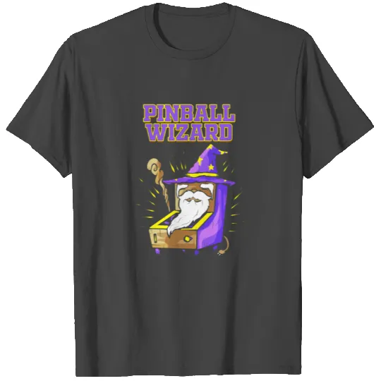 Funny Pinball Machine Pinball Wizard Retro Arcade T Shirts