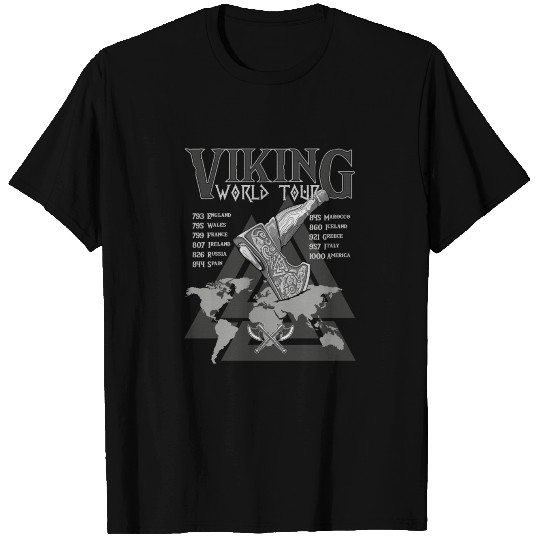Viking World Tour For fans of the Viking culture T Shirts