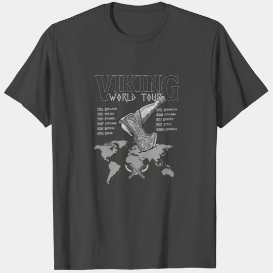 Viking World Tour For fans of the Viking culture T Shirts