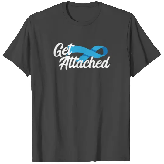 Get attached ribbon foster family foster parent T Shirts
