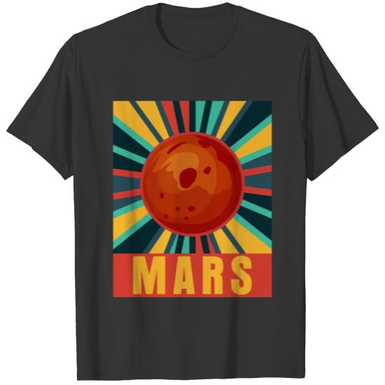 Astronomy Retro Planet Nerd Design T-shirt