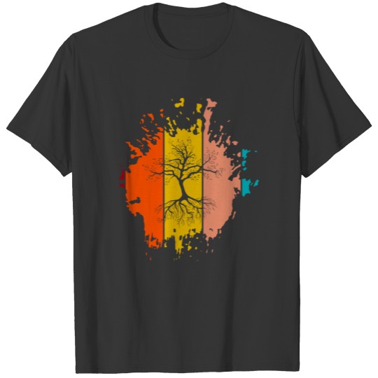 Tree nature vintage environmental gift T Shirts