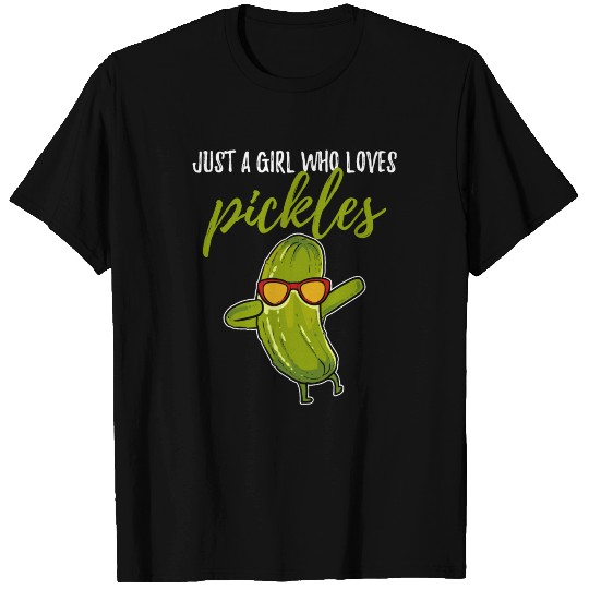 Pickles Pickle Lover Vegan T Shirts