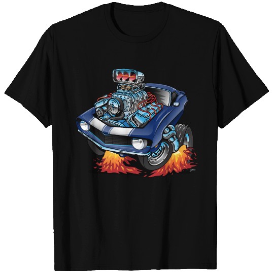 Classic Sixties American Muscle Car Cartoon T Shirts