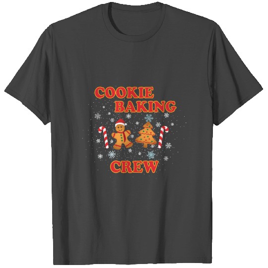 Gingerbread Cookie Baking Crew T Shirts