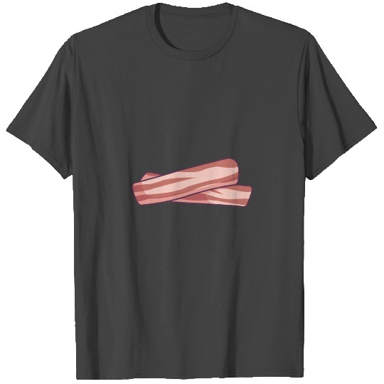 Cartoon Bacon Strips Clip Art T Shirts