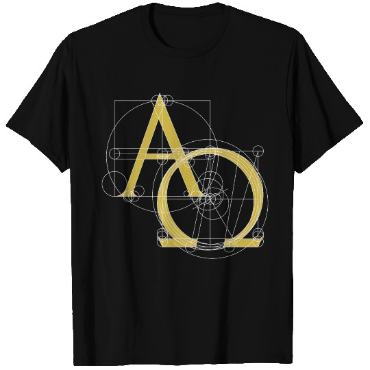 Alpha & Omega Christian Symbol T Shirts