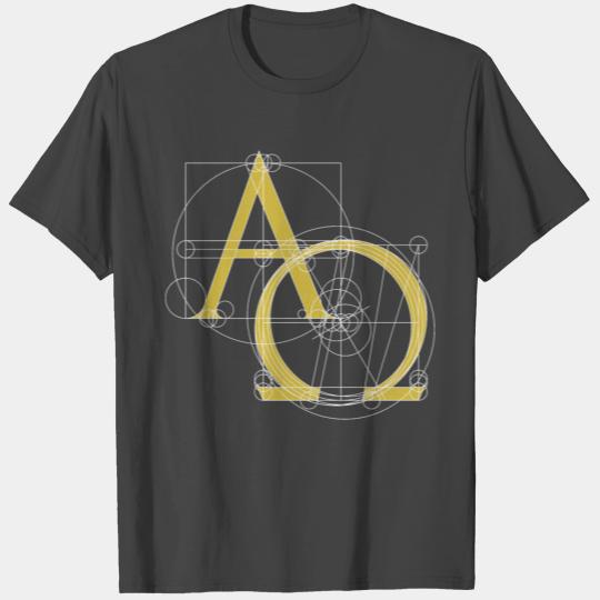 Alpha & Omega Christian Symbol T Shirts