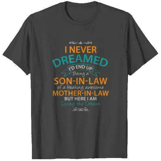 Son in Law Birthday Awesome Mother in Law T Shirts