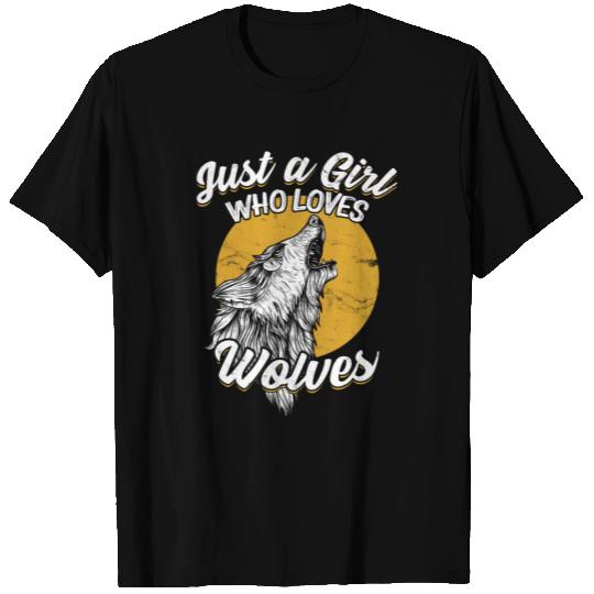 Evil Wolf Face Moon Wolves Gift T Shirts