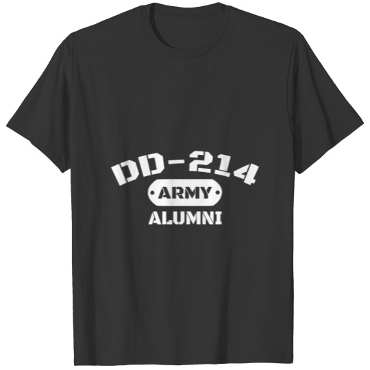 Dd-214 Us Army Alumni Men And Women T-shirt